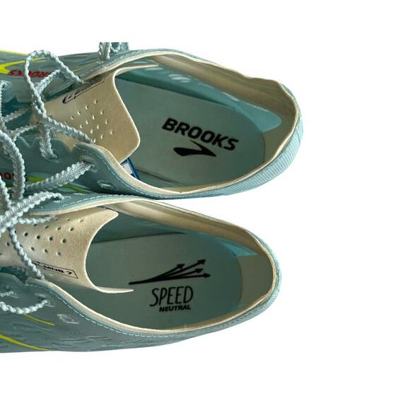 Brooks ELMN8 7 Running Track Spikes Shoe Unisex Mens 12 NEW - Picture 4 of 11